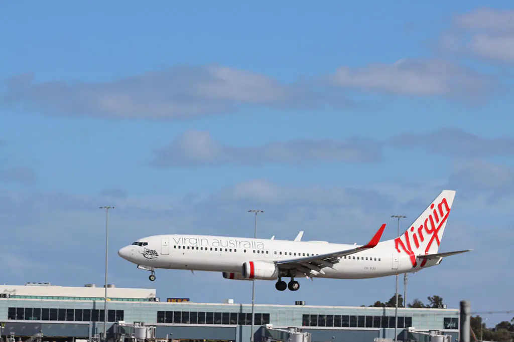 Ausalia Virgin Airline