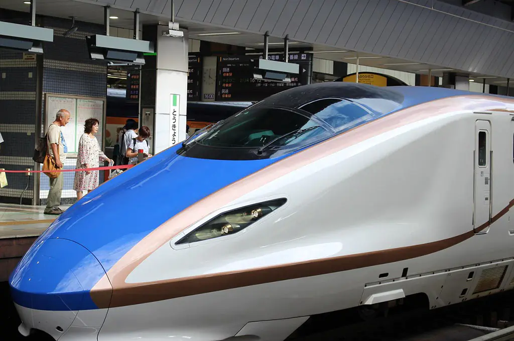 Japan Subway Bullet Train