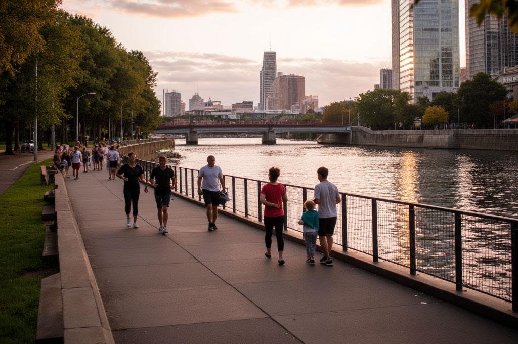 Melbourne Yarra Walk